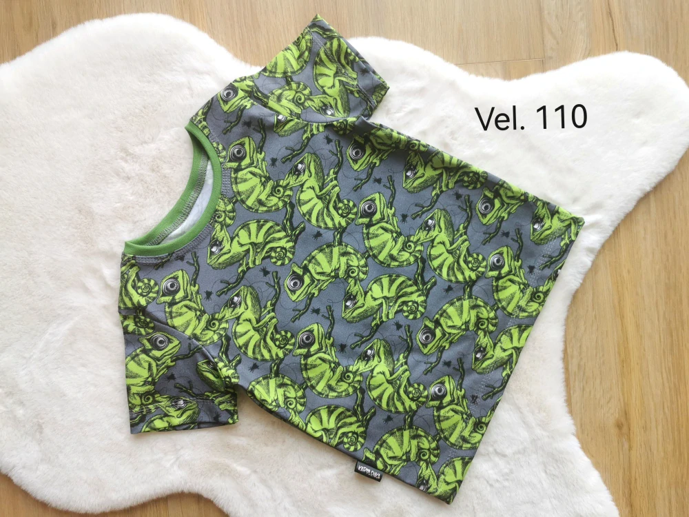 Tričko kr.rukáv - CHAMELEONI - vel.110