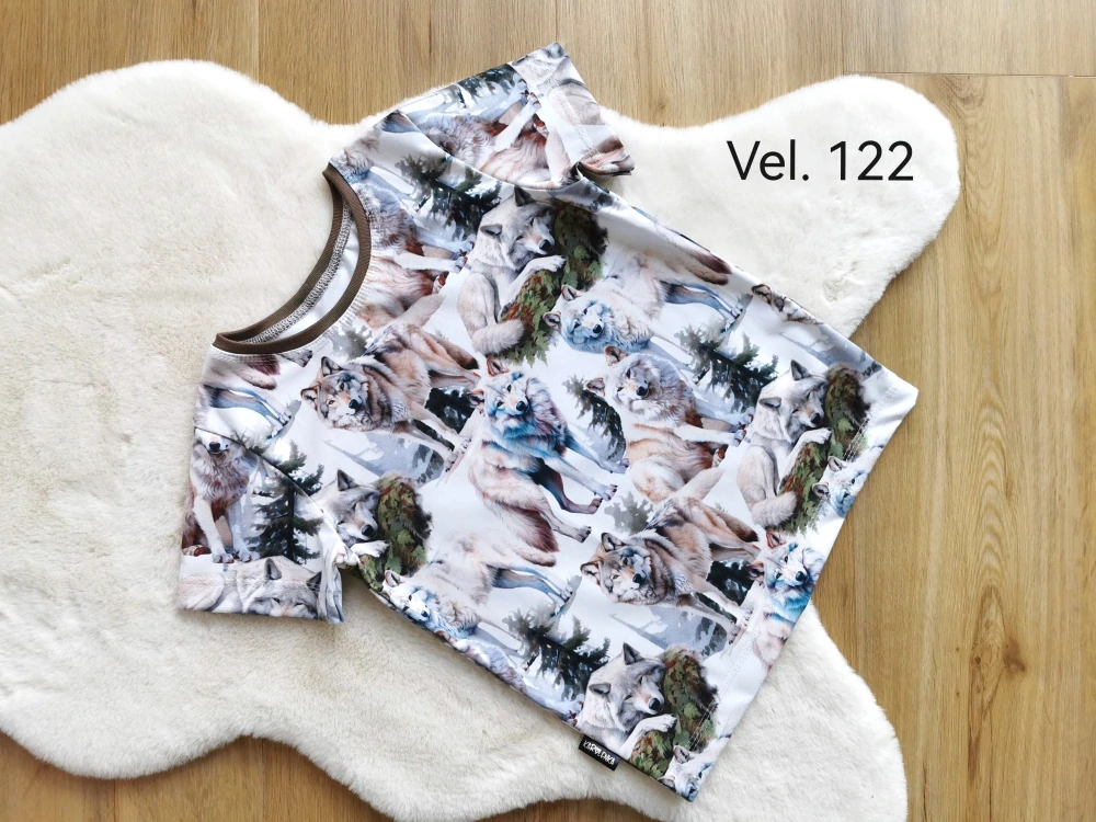 Tričko kr.rukáv - VLCI - vel.122