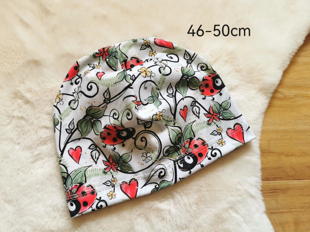 jednovrstvá čepice BERUŠKY - pro obvod 46-50cm (1-4 roky)