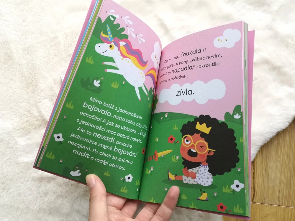 PRVNÍ ČTENÍ - PRINCEZNA MÍNA KRÁLOVSTVÍ NARUBY
