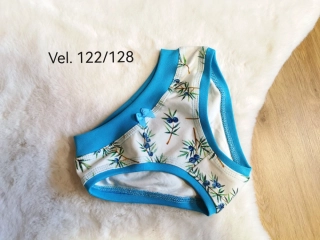 Dětské kalhotky - BORŮVKY - vel.122/128