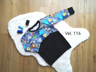 dětská mikina - zvířátka | vel.116