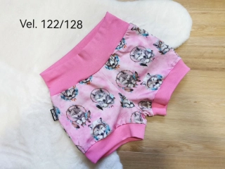 kraťásky - BOHO VLCI - vel.122/128